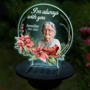 Pawfect House Personalized Solar Grave Light